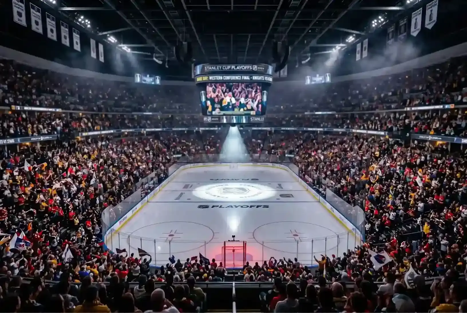 Apuestas en los playoffs de la NHL y la Stanley Cup con mercados y tendencias