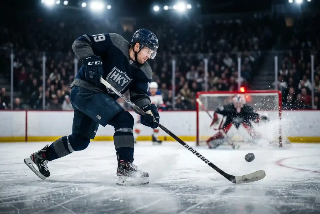 Apuestas props de jugadores en la NHL con mercados de goles y tiros