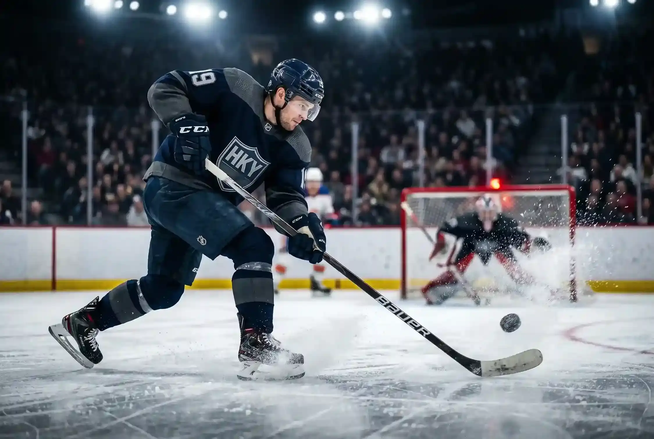 Apuestas props de jugadores en la NHL con mercados de goles y tiros