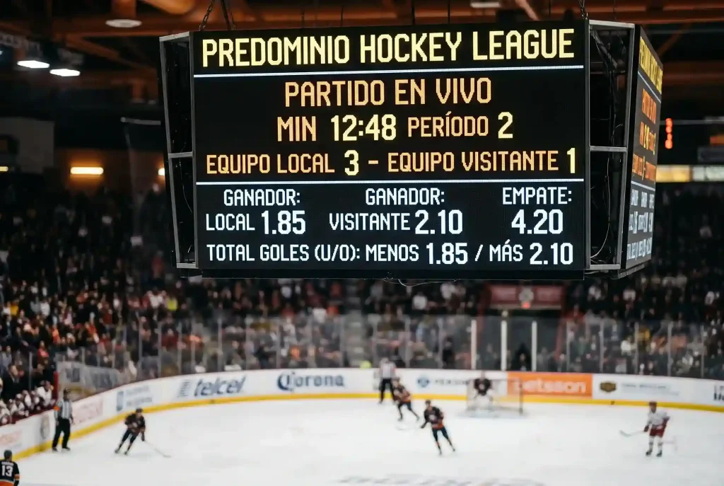Cómo leer cuotas de la NHL con formatos decimal y americano y probabilidad implícita
