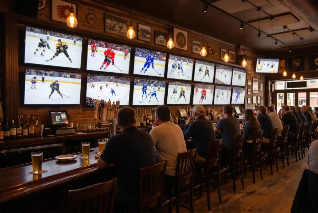 Grand Salami en la NHL con explicación del total combinado del día